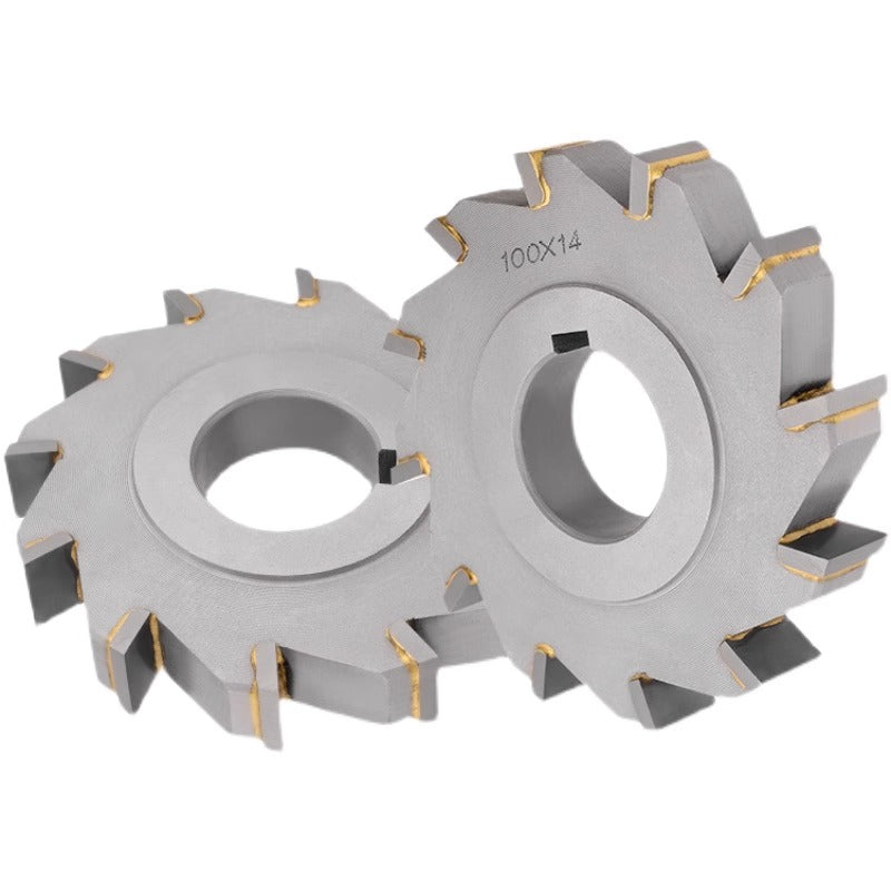 1060-Non-standard customized tungsten carbide three-face edge milling cutter blade cutter disc saw blade YG8 with teeth tungsten steel 63x8 180x10 Shandong Denso Pricision Tools Co.,Ltd.